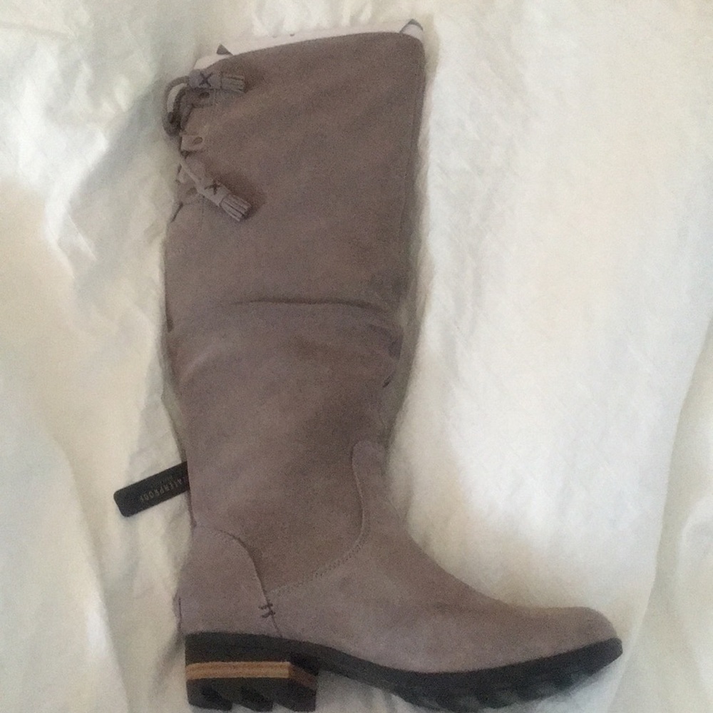 Sorel Farah Tall Boots in Kettle Jet
